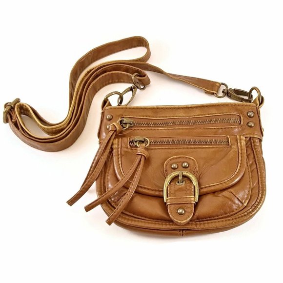 Women Purse Bag Boho Crossbody Leather Tote Pouch - Picture 1 of 8